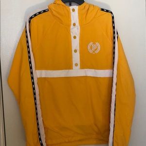 PINK yellow Stylish wind breaker